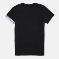 юношеска,тениска,детски,3/4,панталони,dsquared2,logo,t,shirt,juniors,black,dq900