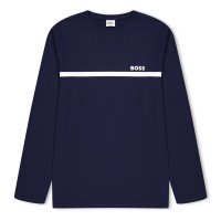 детски,тениски,boss,logo,top,juniors,navy,849