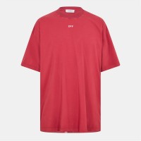 тениска,облекла,на,разпродажба,мъжки,тениски,off,white,st,matthew,oversized,t,shirt,red,grey