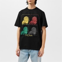 тениска,облекла,на,разпродажба,мъжки,тениски,daily,paper,men's,frame,regular,fit,t,shirt,black