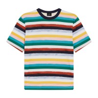 тениска,облекла,на,разпродажба,мъжки,тениски,ps,paul,smith,men's,stripe,regular,fit,t,shirt,multi,92