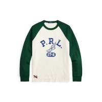 фланелка,мъжки,тениски,polo,ralph,lauren,polo,ls,jersey,sn05,white,green