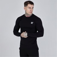мъжки,тениски,siksilk,ess,ls,t,sn00,black