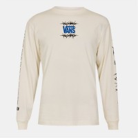 тениска,облекла,на,разпродажба,дамски,топове,vans,mte,electro,waves,ls,tee,egret,t,shirt,unisex,adults,egret