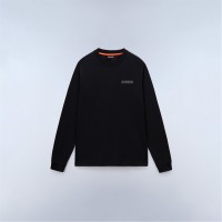 мъжка,тениска,мъжки,тениски,napapijri,napa,back,graphic,long,sleeve,t,shirt,mens,black,beauty
