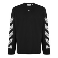 тениска,облекла,на,разпродажба,мъжки,тениски,off,white,men's,long,sleeve,t,shirt,black
