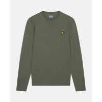 облекла,на,разпродажба,мъжки,тениски,lyle,and,scott,lyle,lng,slve,top,sn99,cactus,green