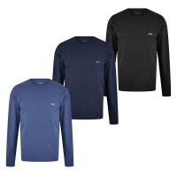 мъжки,тениски,boss,boss,lsshirtrn,3p,classic,10243514,blu,blk,nvy,996