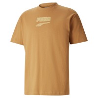 тениска,мъжки,блузи,с,яка,мъжки,тениски,мъжки,потници,puma,dt,logo,t,shirt,desert,tan
