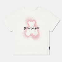 детска,тениска,palm,angels,unisex,kids,t,shirt,wht,pnk,0330