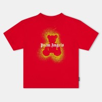детска,тениска,palm,angels,unisex,kids,t,shirt,red,2516