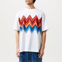 тениска,облекла,на,разпродажба,мъжки,тениски,missoni,big,zig,zag,t,shirt,wht,org,s01g9