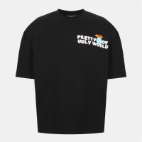 тениска,мъжки,тениски,pretty,boy,ugly,world,men's,fire,cotton,short,sleeve,crew,neck,t,shirt,black,bitcoin