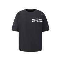 мъжка,тениска,мъжки,тениски,pretty,boy,ugly,world,the,pretty,boy,ugly,world,regular,fit,t,shirt,mens,black,multi