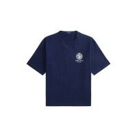 блуза,с,яка,облекла,на,разпродажба,мъжки,тениски,polo,ralph,lauren,polo,crest,tee,sn62,newport,navy