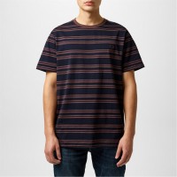тениска,облекла,на,разпродажба,мъжки,тениски,fred,perry,fine,stripe,t,shirt,navy,brick,w71