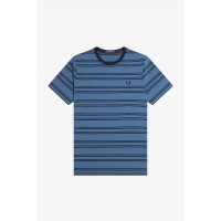 тениска,облекла,на,разпродажба,мъжки,тениски,fred,perry,fine,stripe,t,shirt,midnight,r21