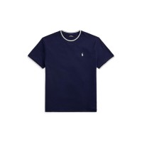 блуза,с,яка,облекла,на,разпродажба,мъжки,тениски,polo,ralph,lauren,polo,tipped,t,shirt,sn62,newport,navy