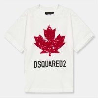 тениска,детски,3/4,панталони,dsquared2,kids',t,shirt,wht,red,dq100