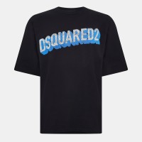 тениска,мъжки,тениски,dsquared2,cotton,t,shirt,black