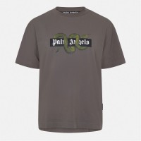 тениска,мъжки,тениски,palm,angels,men's,snake,logo,oversized,t,shirt,dark,grey