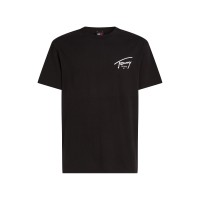 чорапи,всички,чорапи,мъжки,тениски,tommy,jeans,back,flag,logo,t,shirt,sig,black