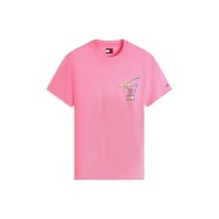 тениска,мъжки,тениски,tommy,jeans,back,flag,logo,t,shirt,sig,pink