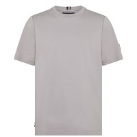 тениска,облекла,на,разпродажба,tommy,hilfiger,interlocking,logo,short,sleeve,t,shirt,grey,pkg