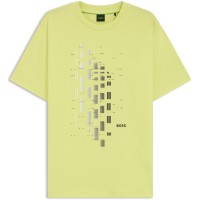 тениска,мъжки,тениски,boss,men,s,hbg,grx,degrad,geometric,print,t,shirt,green
