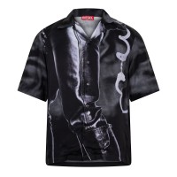 тениска,дамски,топове,diesel,unisex,adults,mec,camicia,t,shirt,black,black
