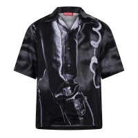 тениска,дамски,топове,diesel,unisex,adults,mec,camicia,t,shirt,black,black