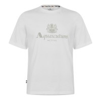 тениска,мъжки,тениски,aquascutum,men,s,t,shirt,old,white