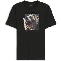 тениска,мъжки,тениски,boss,mens,doberman,t,shirt,black
