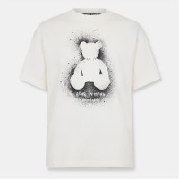 облекла,на,разпродажба,мъжки,тениски,palm,angels,palm,spray,bear,t,sn53,white