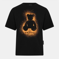 облекла,на,разпродажба,мъжки,тениски,palm,angels,palm,spray,bear,t,sn53,black