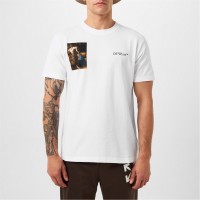 тениска,облекла,на,разпродажба,мъжки,тениски,off,white,caravaggio,lute,print,t,shirt,white,black