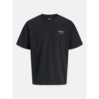 детски,3/4,панталони,детски,тениски,jack,and,jones,jack,archive,graph,t,jn63,black