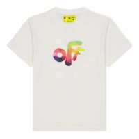 юношеска,тениска,детски,облекла,off,white,watercolour,short,sleeve,t,shirt,juniors,white,multi