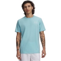 разпродажба,under,armour,under,armour,logo,t,shirt,mens,blue,haze