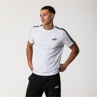 тениска,разпродажба,puma,мъжки,тениски,puma,tape,tee,sn53,grey,heather