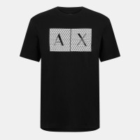 тениска,мъжки,тениски,armani,exchange,men,s,t,shirt,black