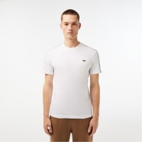 тениска,облекла,на,разпродажба,мъжки,тениски,lacoste,tape,t,shirt,white