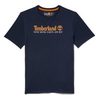 тениска,мъжки,тениски,timberland,logo,print,t,shirt,dark,sapphire