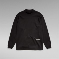 тениска,облекла,на,разпродажба,мъжки,тениски,g,star,mock,neck,loose,t,shirt,dk,black