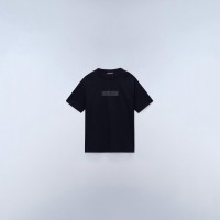 юношеска,тениска,napapijri,napa,box,logo,tee,juniors,black,941