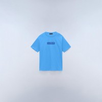 юношеска,тениска,napapijri,napa,box,logo,tee,juniors,blue,jasper,b9a