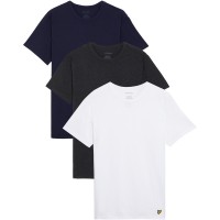 тениска,облекла,на,разпродажба,мъжки,тениски,lyle,and,scott,3,pack,tshirt,sn99,wht,char,nax051