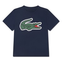 тениска,детски,3/4,панталони,lacoste,lacoste,big,logo,tee,jn62,blue,marine,ugw