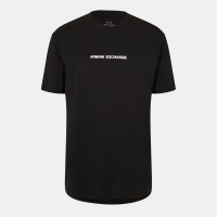 тениска,мъжки,тениски,armani,exchange,men's,regular,fit,t,shirt,black,uc001
