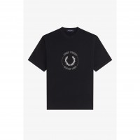 тениска,мъжки,тениски,fred,perry,men,s,t,shirt,black,102